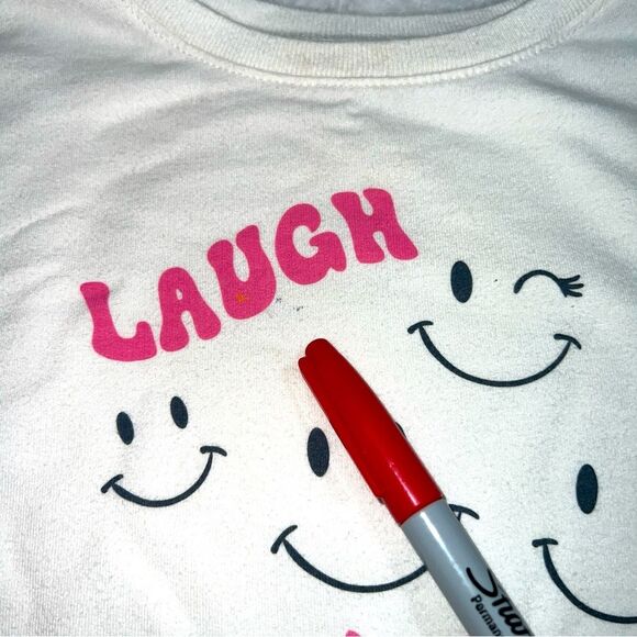 Garanimals Toddler Girl French Terry Graphic Sweatshirt 0516K - Picture 3 of 7